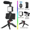All-in-One Creator Kit – Phone Tripod, Mic & Ring Light for Pro Videos!